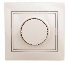 Светорегулятор СП Plano 1-401-02 поворотный 600Вт 230В IP20 сл. кость Intro Б0027624
