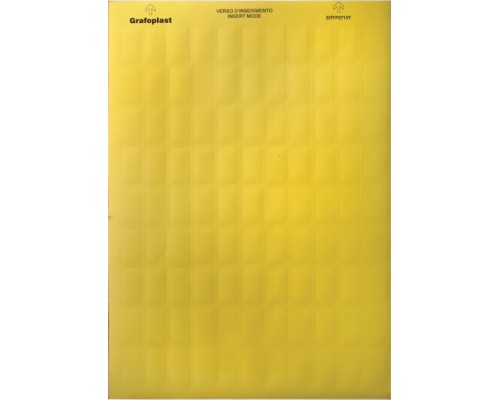Табличка маркировочная 10х20 жел. (уп.1680шт) DKC SITFP1020Y