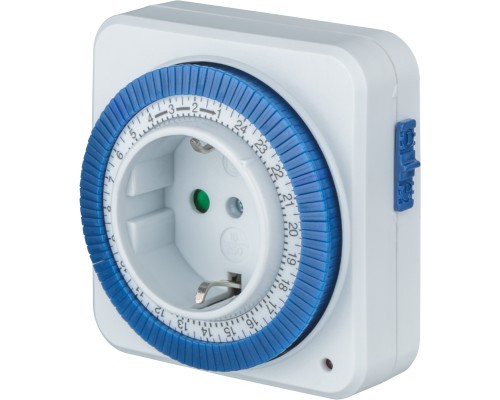 Таймер 61 558 NTR-A-S02-WH розет. электромех. Navigator 61558