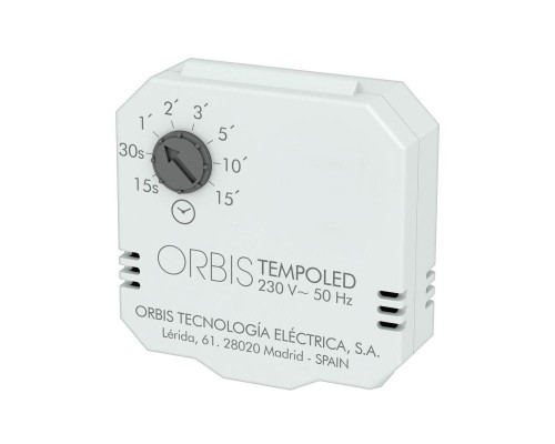Таймер лестничный TEMPO LED задержка от 15с до 15мин ORBIS OB200007