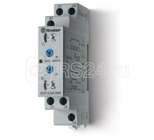 Таймер модульный 2х-функциональный (LI LE) 24240В AC/DC 1CO 16А 17.5мм регулировка времени 0.1с24ч IP20 FINDER 809102400000PAS
