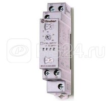 Таймер модульный мультифункциональный (AI DI SW BE CE DE) 24240В AC/DC 1CO 8А 17.5мм регулировка времени 0.1с24ч IP20 FINDER 805102400000PAS