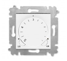 Терморегулятор Levit с поворотной ручкой 16А бел./бел. 16A ABB 2CHH920003A6003