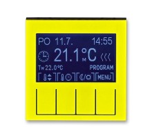 Терморегулятор Levit универсальный программируемый желт./дым. черн. ABB 2CHH911031A4064