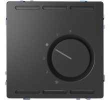 Терморегулятор Merten D-Life PlusLink с цетральной платой с переключателем конт. 24В SD антрацит SchE MTN5763-6034