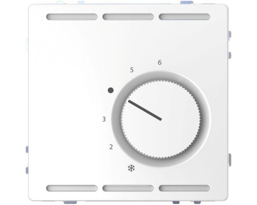Терморегулятор Merten D-Life PlusLink с цетральной платой с переключателем конт. 24В SD бел. лотос SchE MTN5763-6035