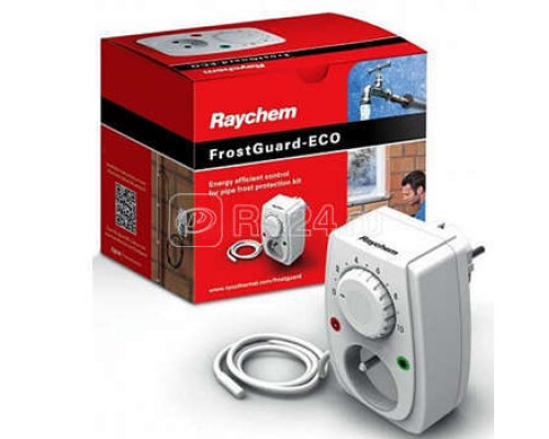 Термостат для применения с комплектом для обогрева труб FROSTGUARD Raychem R-FG-CONT-ECO-EURO