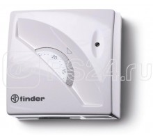 Термостат комнатный 1СО 16А монтаж на стену поворотная ручка бел. FINDER 1T010