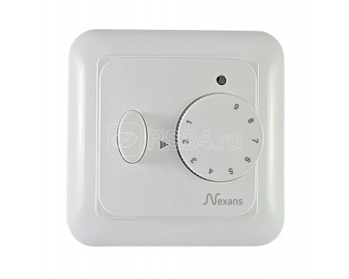Термостат механический N-COMFORT TR датчик пола; датчик возд. 3.6кВт 16А Nexans 10265863