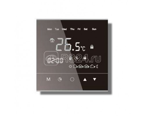 Термостат программ. Warmlife сенс. дисплей контроль времени датчик пола; датчик возд. +5/+40град.C 230В 16А 3.5кВт Extherm WARMLIFE