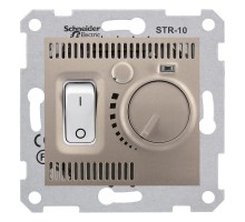 Термостат СП комнат. Sedna титан SchE SDN6000168
