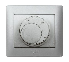 Термостат СП с реверсивным контактом Galea Life алюм. Leg 775685