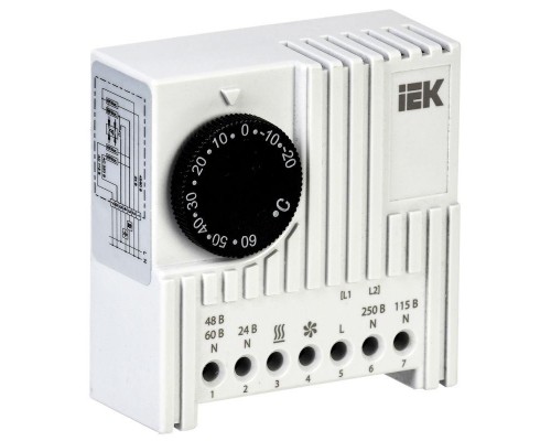 Термостат УККт от -20 до +60град.C NO/NC ИЭК YTT21-00-60-NO-NC