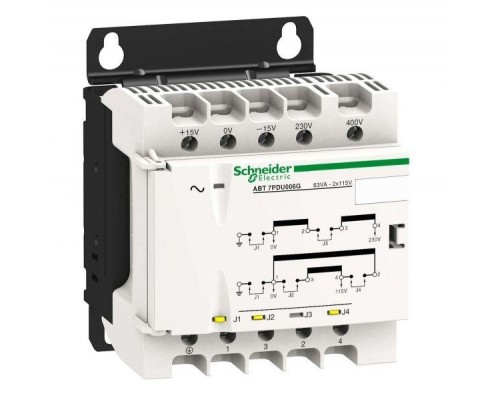 Трансформатор 2х115В 40ВА SchE ABT7PDU004G