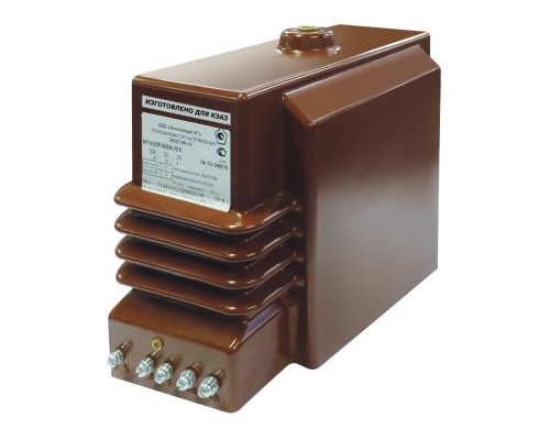 Трансформатор напряжения ЗНОЛ-ЭК-10-М4-10000/v3-100/v3-100/3-0.5/3P-50/200-У3-б КЭАЗ 267844