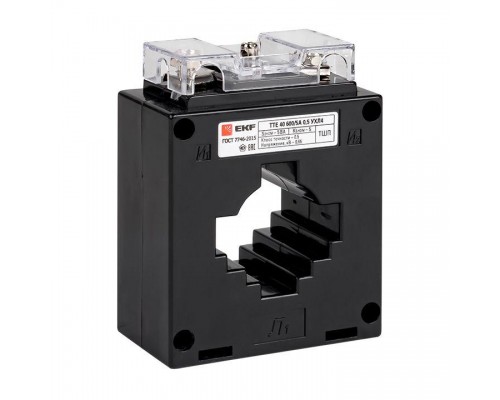 Трансформатор тока ТТЕ 40 500/5А кл. точн. 0.5 PROxima EKF tte-40-500/tc-40-500-0.5