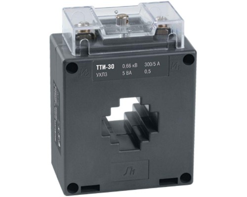 Трансформатор тока ТТИ-30 250/5А кл. точн. 0.5S 5В.А ИЭК ITT20-3-05-0250