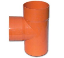 Тройник для гофр. двустен. труб 90град. d63 DKC 020063