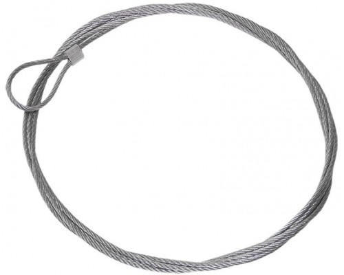 Трос стальной с петлей 10м ИЭК CLP1M-SRL-2-10
