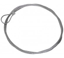 Трос стальной с петлей 2м ИЭК CLP1M-SRL-2-02