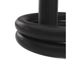 Труба гофрированная двустенная ПНД d110 с протяж. с муфтой SN8 450Н черн. (уп.50м) DKC 121911A