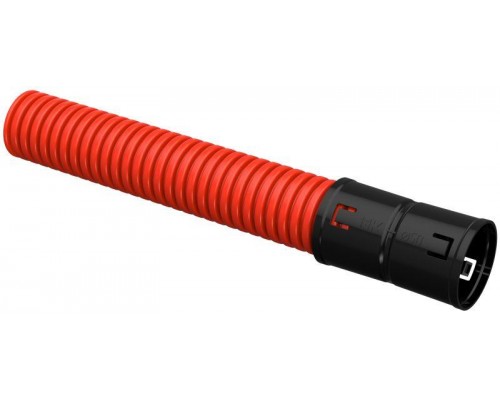Труба гофрированная двустенная ПНД d50мм SN20 красн. (уп.100м) ИЭК CTG12-050-K04-100-R