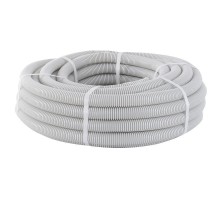 Труба гофрированная ПВХ d25мм с протяжкой (уп.10м) Plast PROxima EKF tg-z-25-10m