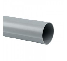 Труба ПВХ гладкая жесткая d63 сер. (дл.3м) EKF trg-63-3n