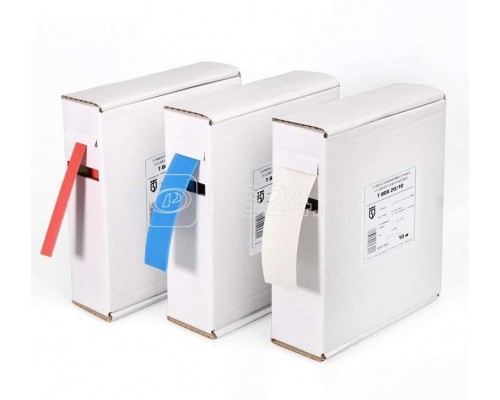 Трубка термоусадочная в евро боксе T-BOX 16/8 бел. (уп.10м) КВТ 65628