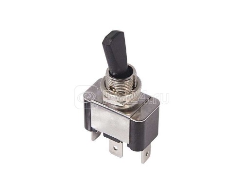 Тумблер 12В 30А (3с) ON-OFF 1п с жел. LED подсветкой (ASW-07D-2) Rexant 36-4352