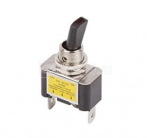 Тумблер 12В 30А (3с) ON-OFF 1п с зел. LED подсветкой (ASW-07D-2) Rexant 36-4353