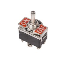 Тумблер 250В 10А (6с) ON-OFF-(ON) 2п (KN-213) Rexant 36-4171