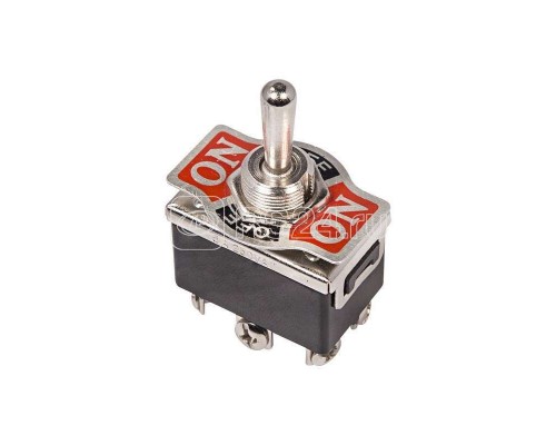 Тумблер 250В 10А (6с) ON-OFF-(ON) 2п (KN-213) Rexant 36-4171