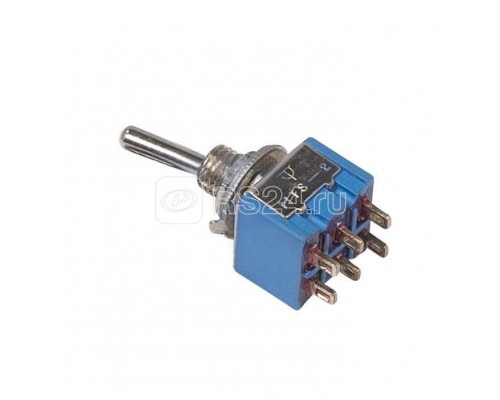 Тумблер 250В 3А (6c) ON-ON 2п Micro (MTS-202) Rexant 36-4020