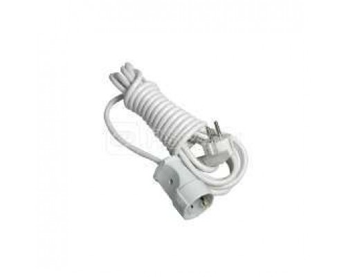 Удлинитель 1х3м без заземл. 10А IP20 Makel 10007