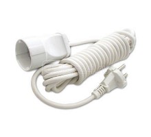 Удлинитель 1х5м без заземл. 6А IP44 УШ-6 ПВС 2х0.75 UNIVersal 5568953