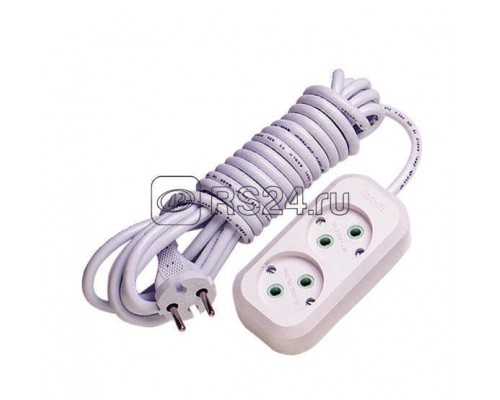 Удлинитель 2х15м без заземл. 10А IP20 Makel MGP109