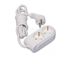 Удлинитель 2х15м с заземл. 16А защ. шторки Makel N2210093