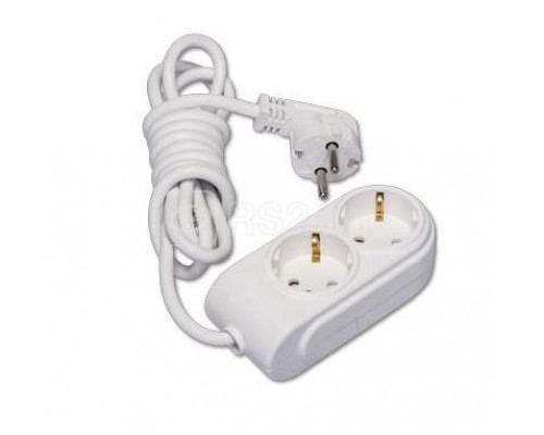 Удлинитель 2х15м с заземл. 16А защ. шторки Makel N2210093