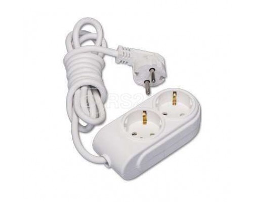 Удлинитель 2х3м с заземл. 16А защ. шторки (ПВС 3х1.5) Makel N2210044