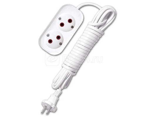Удлинитель 2х5м без заземл. 6А IP20 У6-011 ШВВП 2х0.75 UNIVersal 9631913