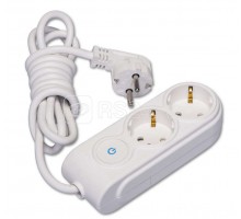 Удлинитель 2х5м с заземл. 16А защ. шторки Makel N2310063