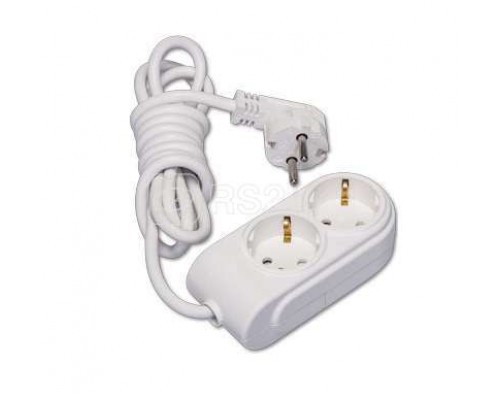 Удлинитель 2х5м с заземл. 16А защ. шторки (ПВС 3х1.5) Makel N2210064