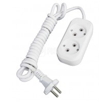 Удлинитель 2х7м без заземл. 10А IP20 Е-202 АБС-пл. ПВС 2х0.75 UNIVersal 9631962