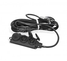 Удлинитель 3х10м КГ 4кВт IP44 розетки с защ. крышкой Союз 481S-4601.