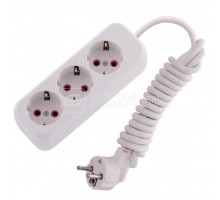 Удлинитель 3х2м с заземл. 16А IP20 LEZARD 720-0302-301