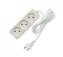 Удлинитель 3х3м без заземл. 10А IP20 2.2кВт Союз 481S-1303