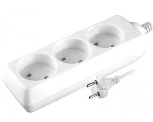 Удлинитель 3х3м без заземл. 10А IP20 S 3х3  Volsten 9301