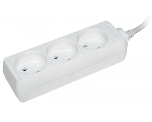 Удлинитель 3х3м без заземл. 10А IP20 У3 2P ИЭК WYP10-06-03-03-N