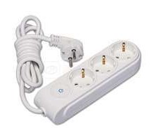 Удлинитель 3х5м с заземл. 16А защ. шторки Makel N3310063